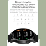 KC08 1.28 inch IPS Screen Smart Wristband, Support Sleep Monitoring/Heart Rate Monitoring - Image 6