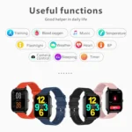 Q9 Pro 1.7 inch TFT HD Screen Smart Watch, Support Body Temperature Monitoring/Heart Rate Monitoring - Image 3