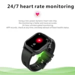 Q25 1.7 inch TFT HD Screen Smart Watch, Support Bluetooth Calling/Blood Pressure Monitoring - Image 3