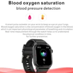 Q25 1.7 inch TFT HD Screen Smart Watch, Support Bluetooth Calling/Blood Pressure Monitoring - Image 5