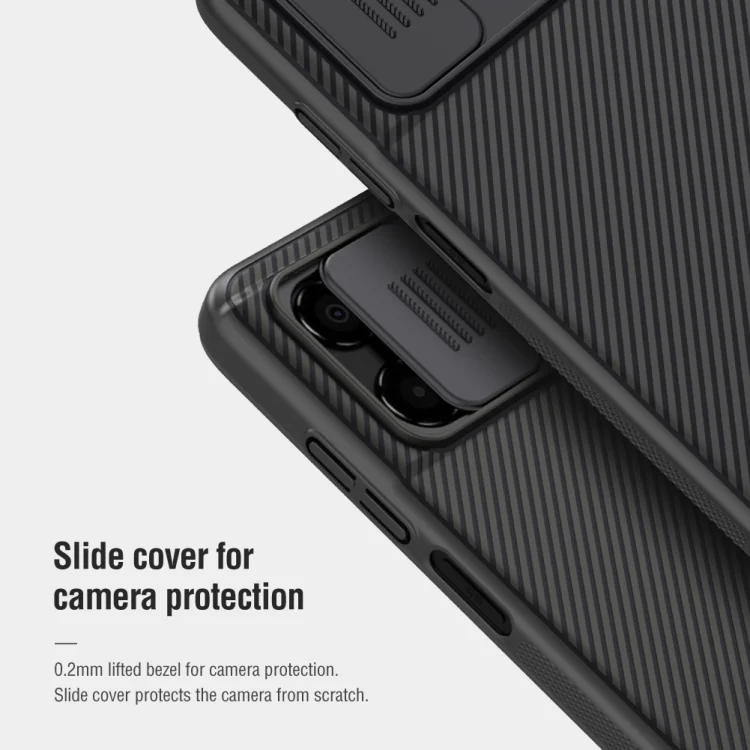 EDA003143301B_2.webp NILLKIN Black Mirror Series Camshield PC Phone Case, For Xiaomi Poco M4 5G, For OnePlus Ace 5G/10R 5G, For OnePlus Nord 2T 5G - Image 3
