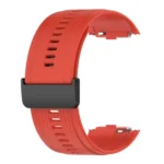 Solid Color Silicone Watch Band with Buckle - Image 6