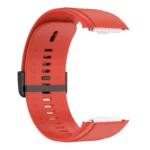 Solid Color Silicone Watch Band with Buckle - Image 7