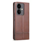 AZNS Magnetic Calf Texture Leather Phone Case, For vivo Y78+/Y78 Global, For vivo Y02A / Y02 4G Global / Y11 2023, For vivo S15 Pro - Image 3