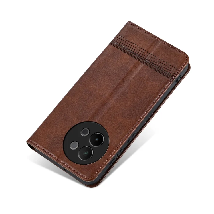 EDA003148713A_6.webp AZNS Magnetic Calf Texture Leather Phone Case, For vivo S18e, For vivo S18, For vivo Y100i 5G - Image 7