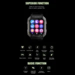 C20 1.71 inch TFT HD Screen Smart Watch, Support Heart Rate Monitoring/Blood Oxygen Monitoring - Image 3