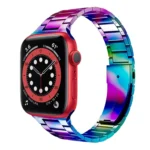 Small Waist Stainless Steel Watch Band For Apple Watch Series