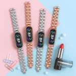 MIJOBS Bone Chain Double Hole Metal Watch Band - Image 3