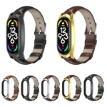 MIJOBS GT Metal Case Top Layer Cowhide Watch Band - Image 2