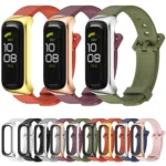 MIJOBS Metal Case Silicone Watch Band - Image 2