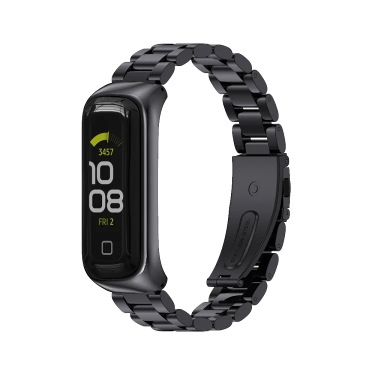 MIJOBS Three-bead Metal Stainless Steel Watch Band