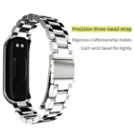 MIJOBS Three-bead Metal Stainless Steel Watch Band - Image 5