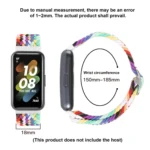 Nylon Braided Buckle Watch Band - Image 3