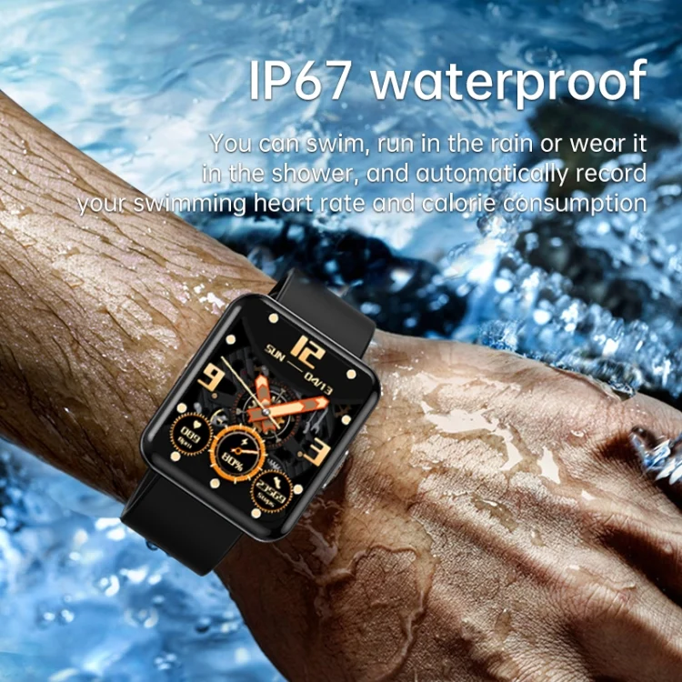 EDA003236101_B3.webp Q333 1.7 inch Screen Sports Bluetooth Smart Watch - Image 4
