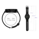 PR1-2 1.24 inch IP68 Waterproof Sport Smart Watch, Support Bluetooth / Sleep Monitor / Call Reminder - Image 4