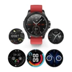E89 1.32 Inch Screen Leather Strap Smart Health Watch Supports ECG Function, AI Medical Diagnosis, Body Temperature Monitoring - Image 2