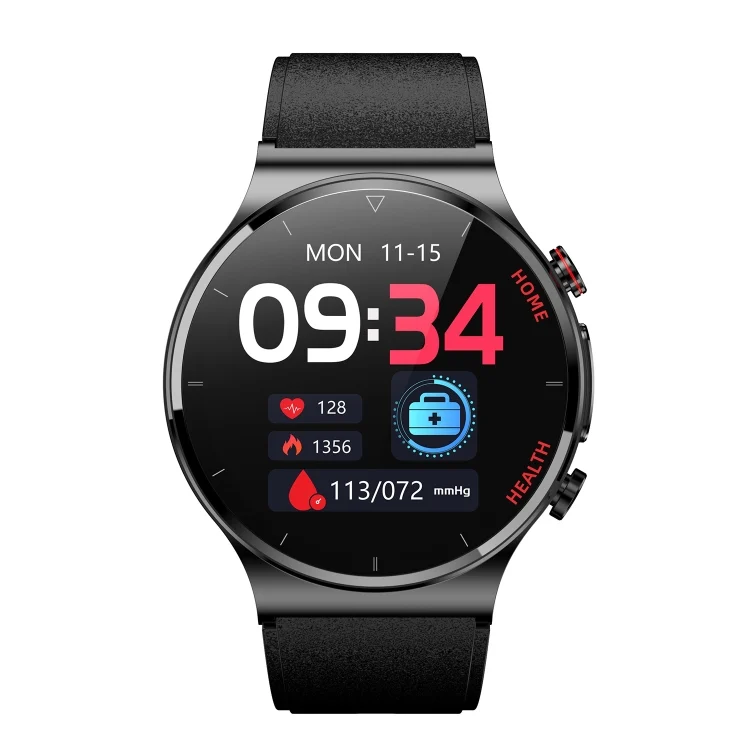 EDA003294901A_1.webp E300 1.32 Inch Screen TPU Watch Strap Smart Health Watch Supports Body Temperature Monitoring, ECG monitoring blood pressure - Image 7