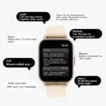 FW02 1.7 Inch Square Screen Silicone Strap Smart Health Watch Supports Heart Rate, Blood Oxygen Monitoring - Image 3