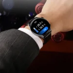 X5 1.32 Inch Round Screen Leather Strap Smart Health Watch Supports Body Temperature Monitoring, ECG Monitoring, Blood Pressure - Image 5