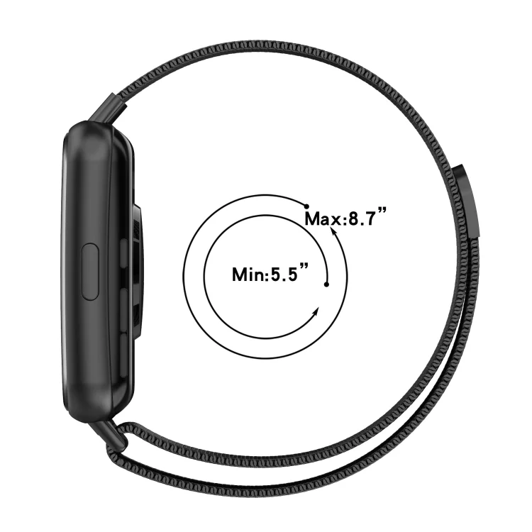 EDA003301901_B2.webp For Huawei Watch Fit 2 Milan Magnetic Stainless Steel Watch Band - Image 3
