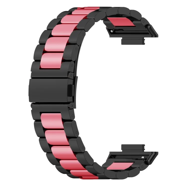 EDA003302401A_2.webp For Huawei Watch Fit 2 Three-bead Metal Stainless Steel Watch Band - Image 7