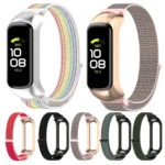 For Samsung Galaxy Fit 2 SM-R220 Nylon Loop Watch Band - Image 4
