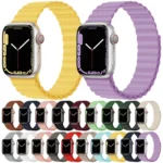 Silicone Magnet Watch Band For Apple Watch Series - Image 2
