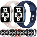 Double Nail Small Waist Watch Band For Apple Watch Series - Image 2
