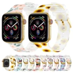 Square Buckle Transparent Watch Band For Apple Watch Series - Image 2