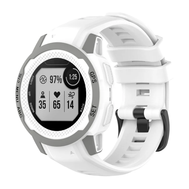 Solid Color Silicone Sports Watch Band