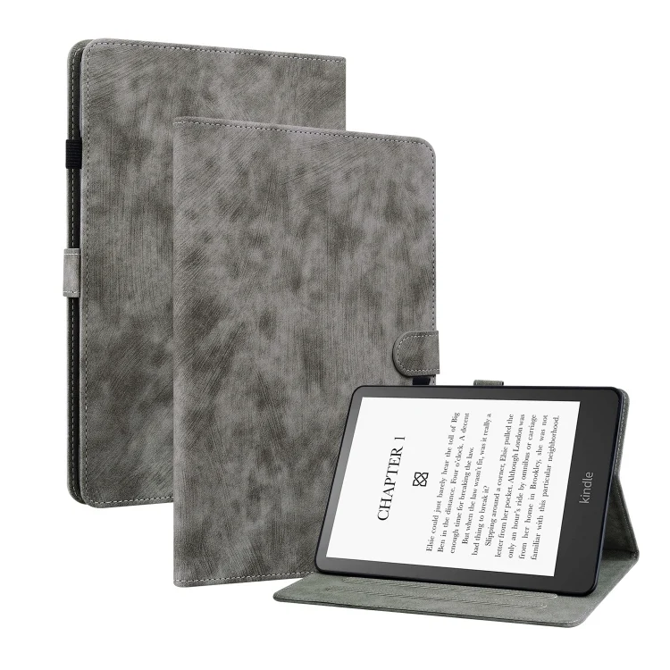 Tiger Pattern PU Tablet Case, For Amazon Kindle Paperwhite 5, For Amazon Fire HD 8 2015/2016/2017/2018