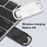 T09-A Dual USB Portable Wireless Smart Watch Charger for Apple Watch Series - Image 2