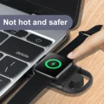T09-A Dual USB Portable Wireless Smart Watch Charger for Apple Watch Series - Image 5