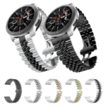 For Samsung Galaxy Watch 5 40mm / 44mm Five-bead Stainless Steel Watch Band - Image 2