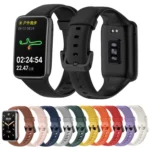 For Xiaomi Mi Band 7 Pro Solid Color TPU Watch Band - Image 5
