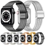 Steel Watch Band For Apple Watch Series - Image 2