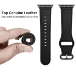 Genuine Leather Watch Band For Apple Watch Series - Image 6