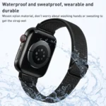 Small Waist Nylon Watch Band For Apple Watch Series - Image 5