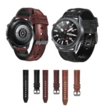For Huawei Watch GT3 Pro 46mm Bamboo Joint Texture Silicone Leather Watch Band - Image 3