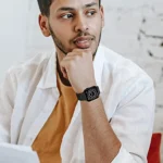 5-bead Stainless Steel Watch Band For Apple Watch Series - Image 6