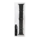 5-bead Stainless Steel Watch Band For Apple Watch Series - Image 7