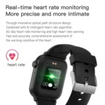 ZW27 1.81 inch TFT Screen Smart Watch Support Body Temperature / Heart Rate Monitoring - Image 3