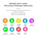 ZW27 1.81 inch TFT Screen Smart Watch Support Body Temperature / Heart Rate Monitoring - Image 6