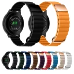 Magnetic Buckle Leather Watch Band - Image 2