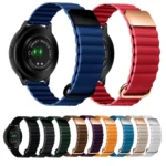 Magnetic Buckle Leather Watch Band - Image 2