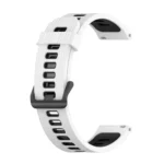 22mm Stripe Two-color Silicone Watch Band - Image 5
