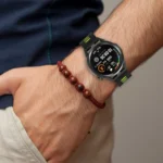 22mm Stripe Two-color Silicone Watch Band - Image 4