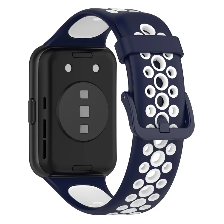EDA003446701A_1.webp For Huawei Watch Fit 2 Two-Color Breathable Silicone Watch Band - Image 5