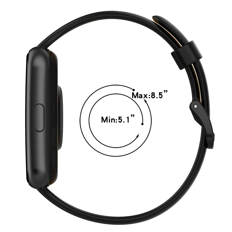 EDA003446701_B2.webp For Huawei Watch Fit 2 Two-Color Breathable Silicone Watch Band - Image 3