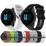 22mm Silicone Twill Watch Band - Image 2